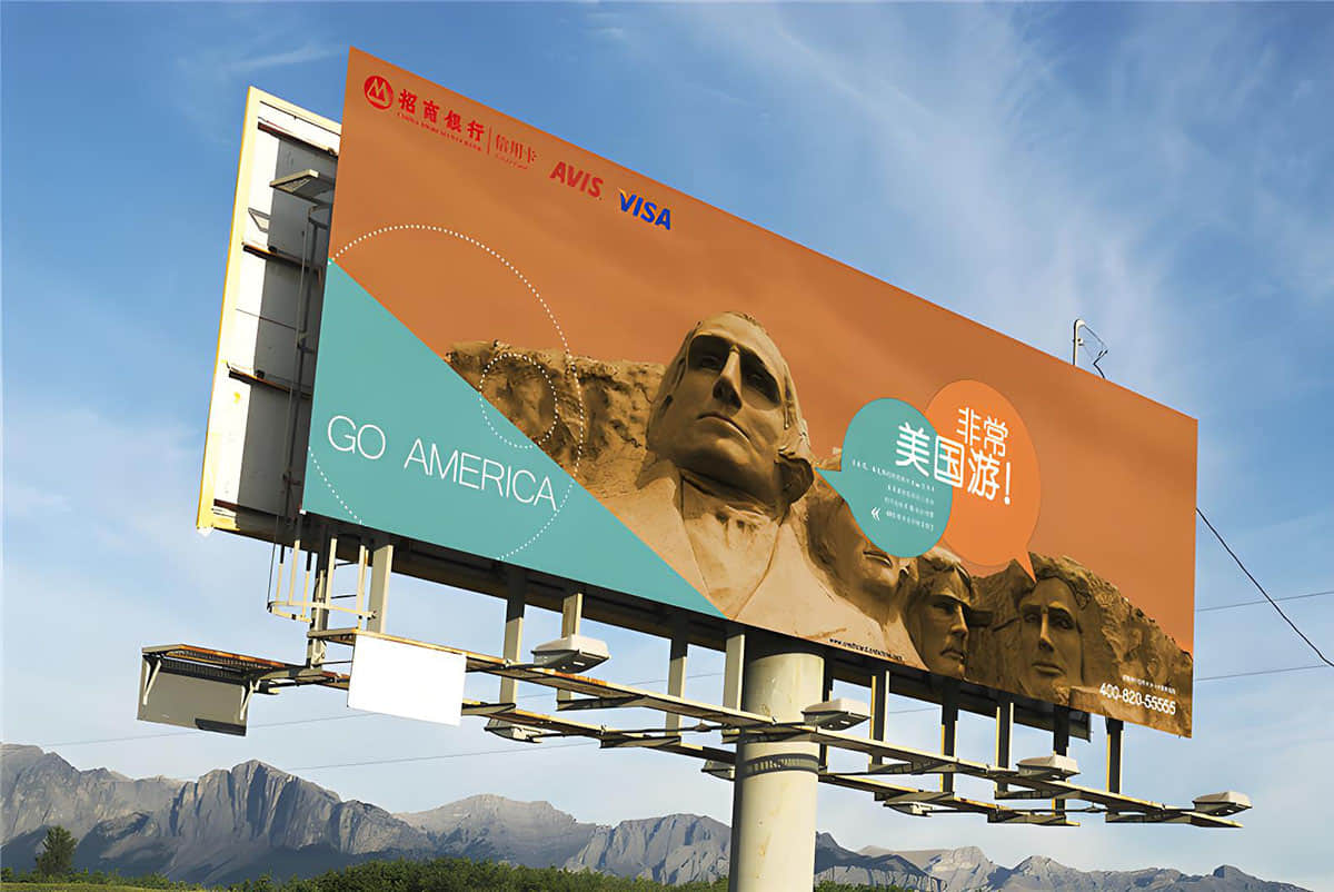 Outdoor Advertising Wall Art Custom Prints